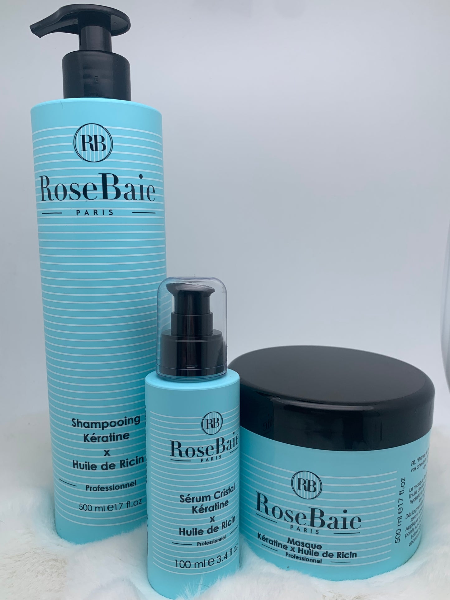 Trio Rose Baie - Ricin