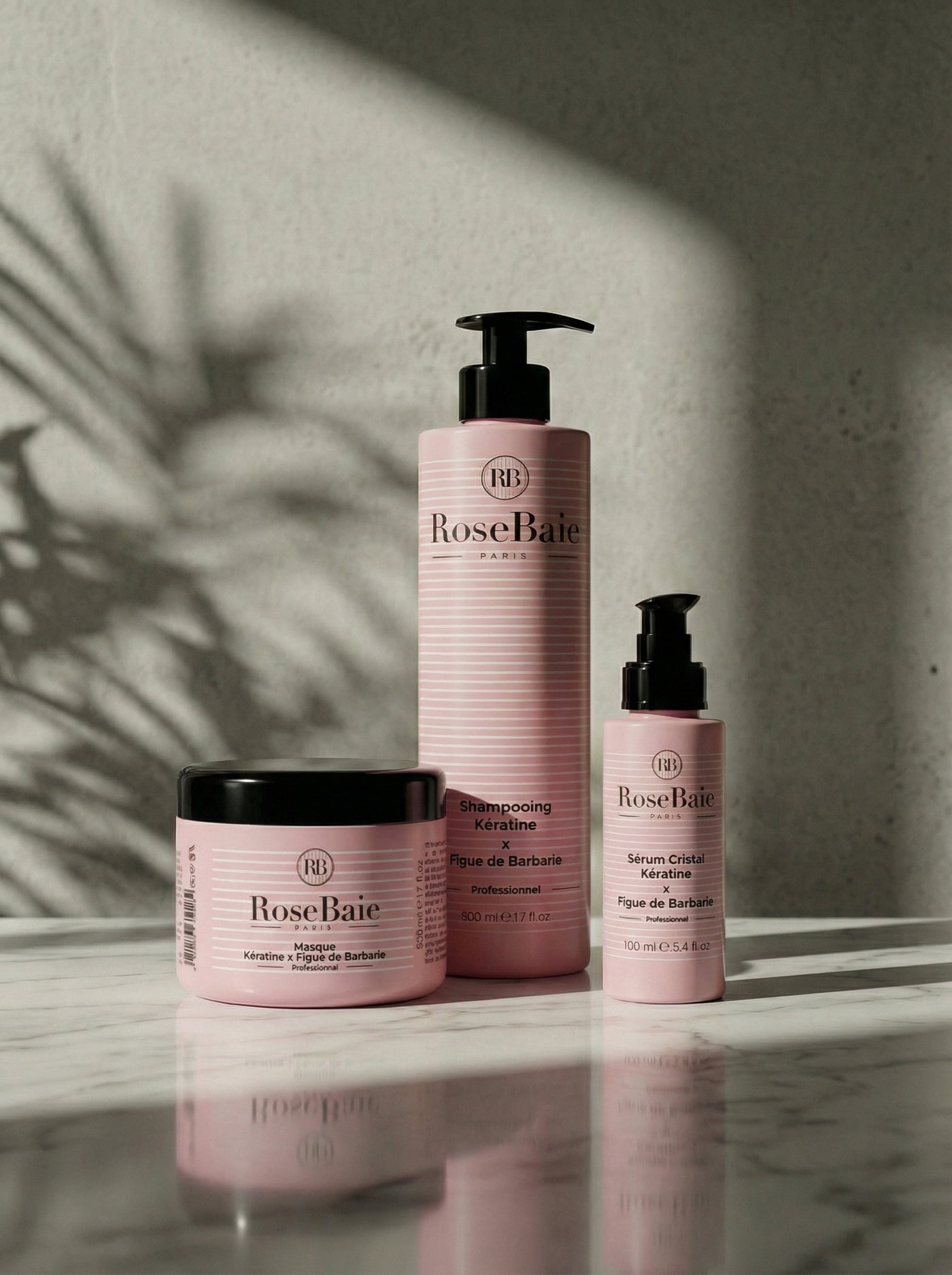 Trio Rose Baie - Figue de Barbarie